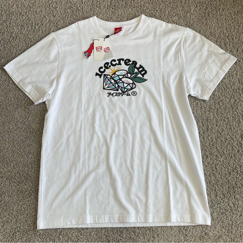 ICECREAM FRUITS OF LABOR SHORT SLEEVE TEE T SHIRT